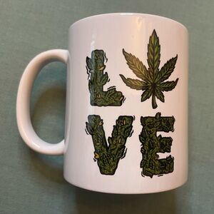 NWOT Love Ceramic Mug